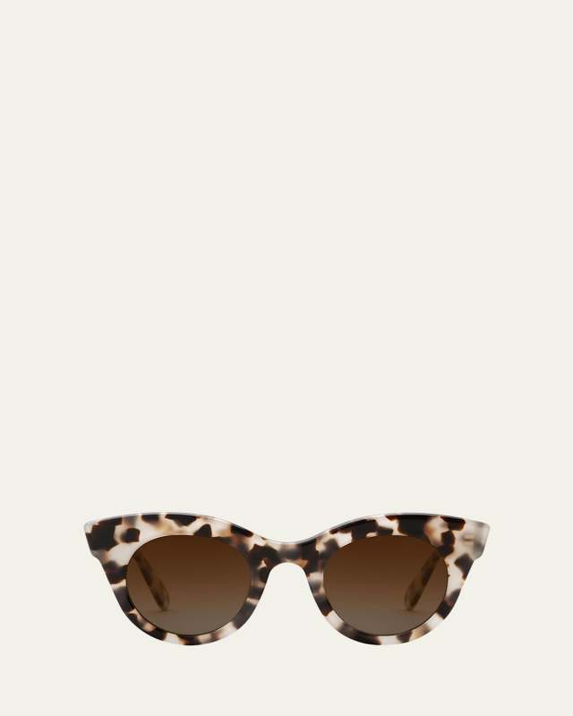 Olivia Patterned Acetate Cat-Eye Sunglasses